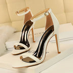Summer Fashion Ankle-strap High Heels - Viexta