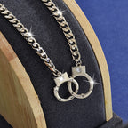 Universal Titanium Steel Handcuffs Necklace