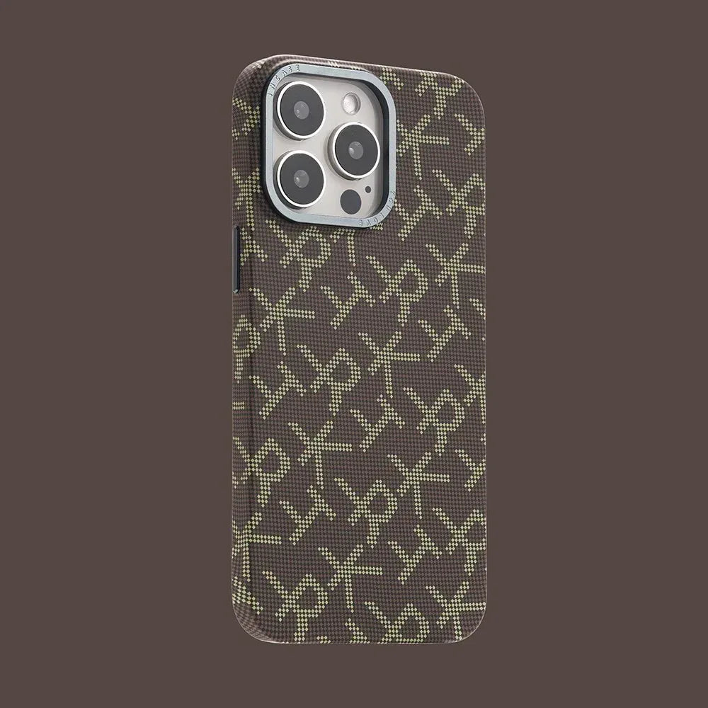 Fiber Texture Ultra-thin Metal iPhone Case - Viexta