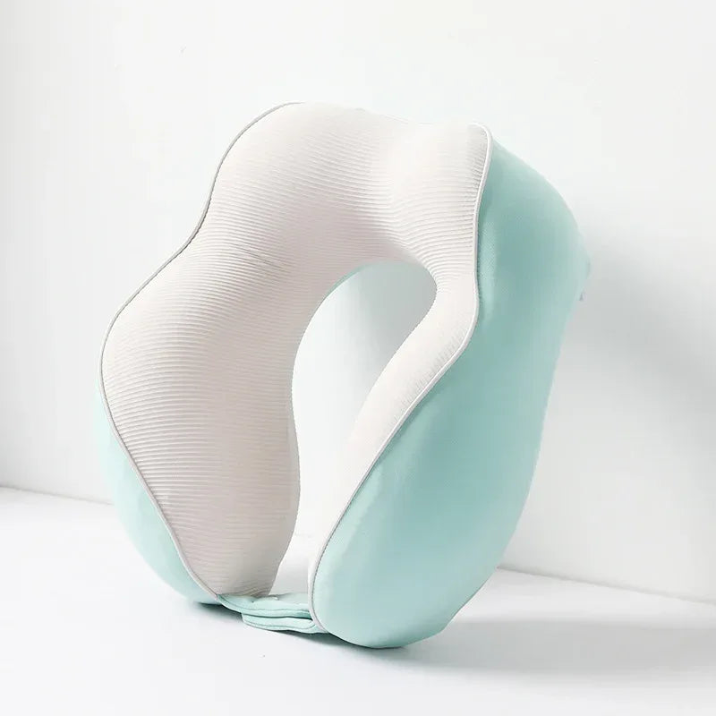 Memory Cotton U-shaped Pillow Removable And Washable For Travel - Viexta