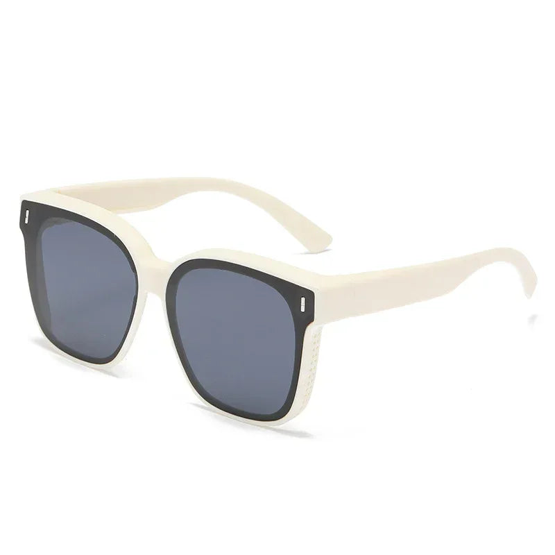 Unisex Large Frame UV Protection Sunglasses - Viexta