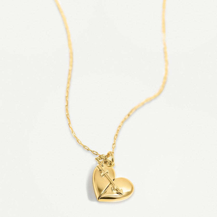 Heart Box Pendant Neckwear