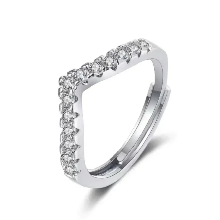 Six-claw 1 Karat Engagement Ring - Viexta