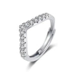 Six-claw 1 Karat Engagement Ring - Viexta