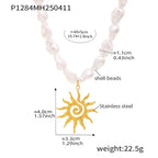 Ocean Series Baroque Shell Necklace - Viexta