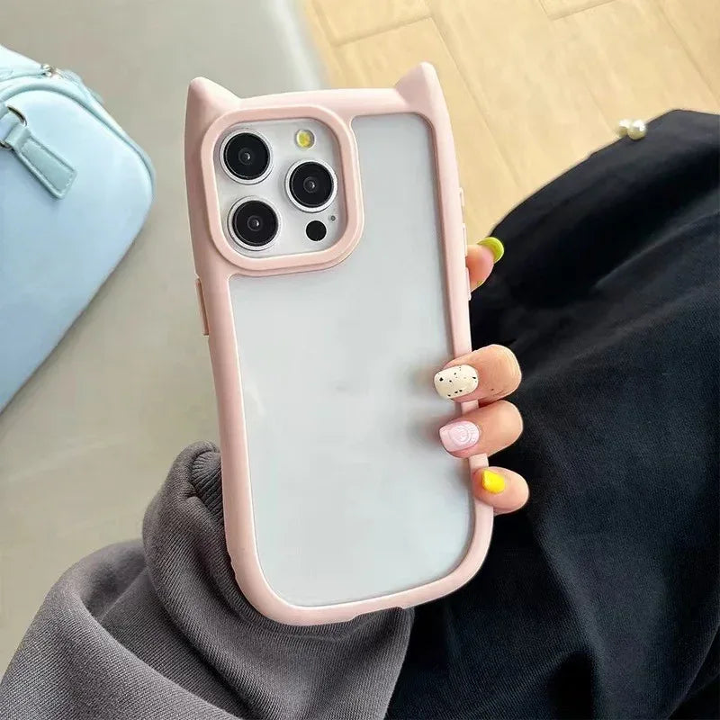 Cute Cat Ears IPhone Case - Viexta
