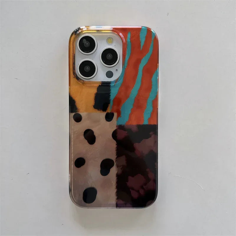 colored-mosaic-leopard-iphone-case - Viexta