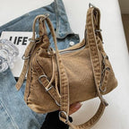 Denim Women's Western Style Bag - Viexta