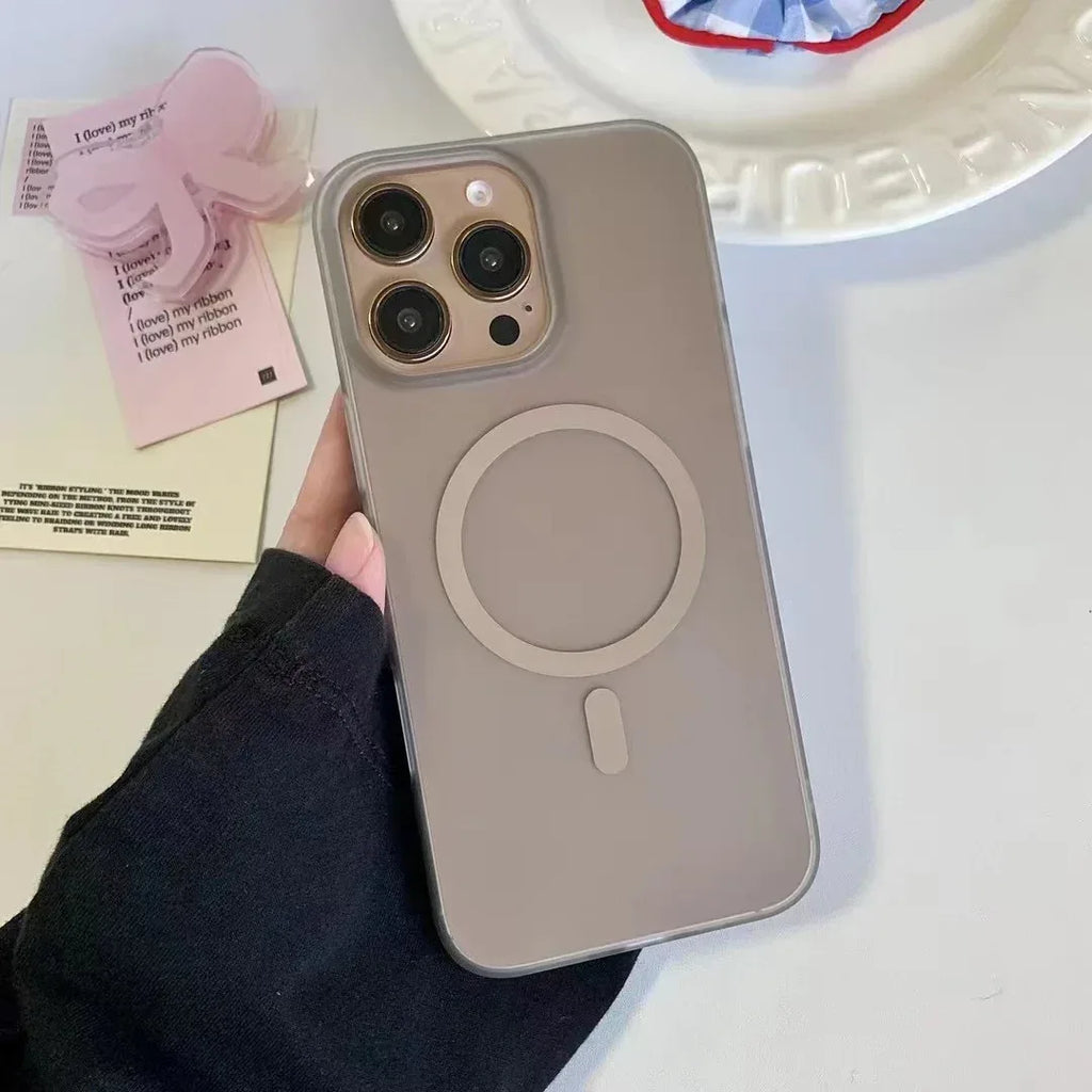 PC Magnetic Ultra-thin Matte iPhone Case - Viexta