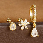Small Water Drop Ear Clip - Viexta