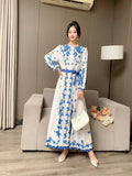 Princess Printing Dress - Viexta