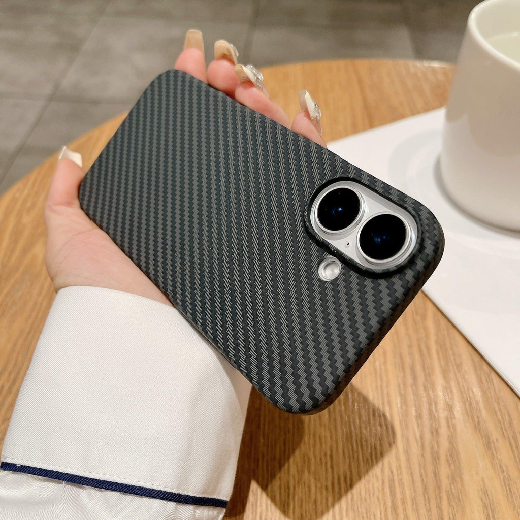 Carbon Fiber Magnetic iPhone Case - Viexta