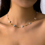 Women's Korean-style Fresh Flower Pearl Bracelet - Viexta