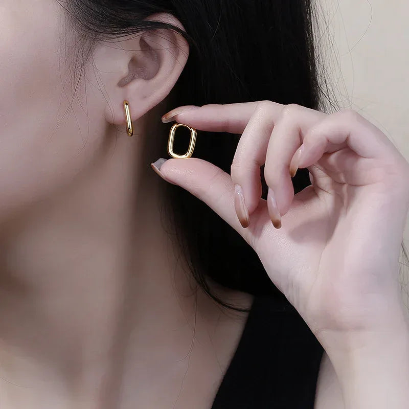 Entry Lux U-shaped Earring - Viexta