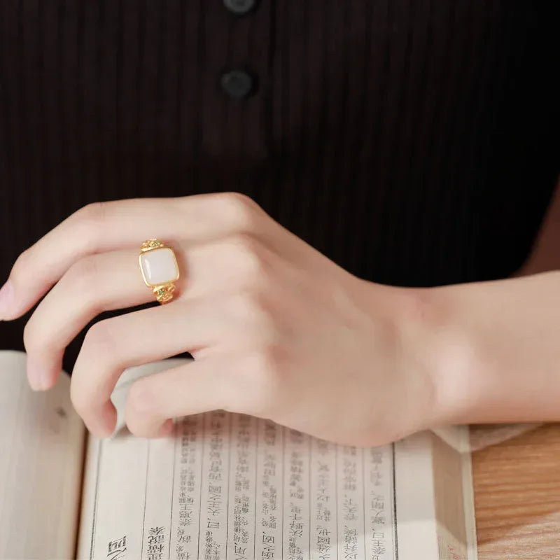 Red Agate Ring - Viexta