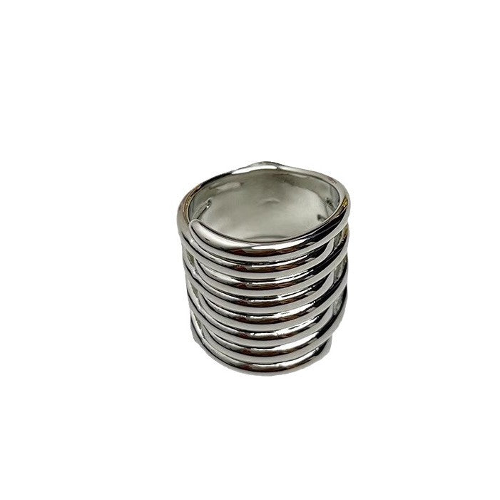 French Multi-layer Coil Ring For Women