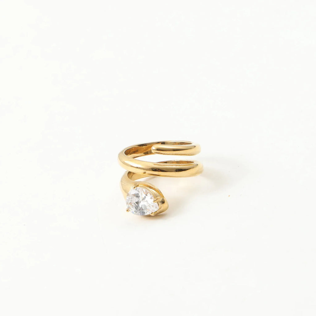 snake-multi-layer-titanium-steel-plating-ring - Viexta