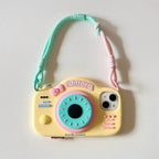 Cute Telescopic Bracket Camera Lanyard iPhone Case - Viexta