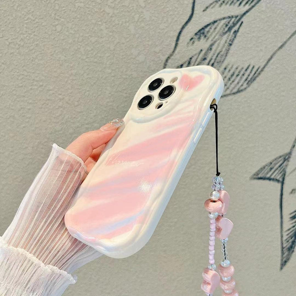 cream-shell-curved-edge-iphone-case - Viexta