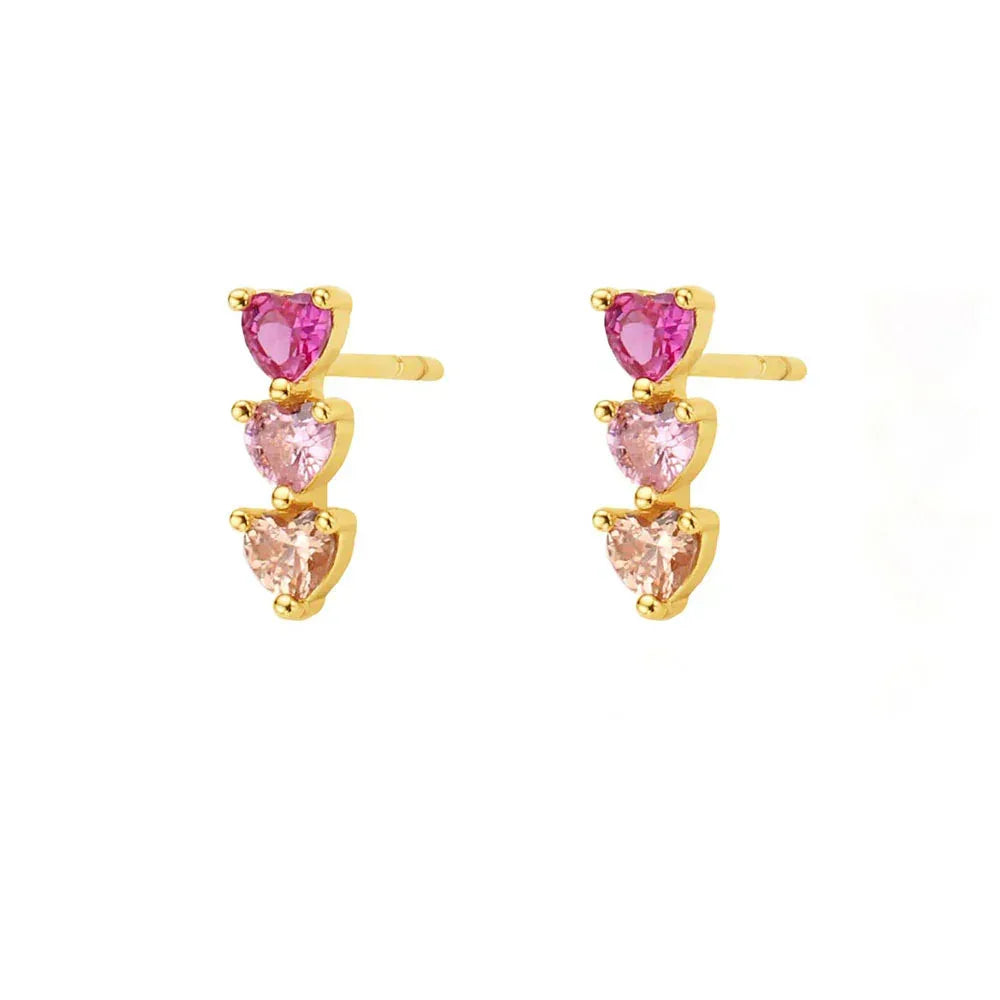 Gold Plated 18K Mini Studs - Viexta