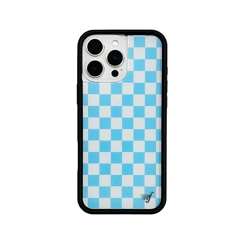 plaid-strawberry-star-iphone-case - Viexta
