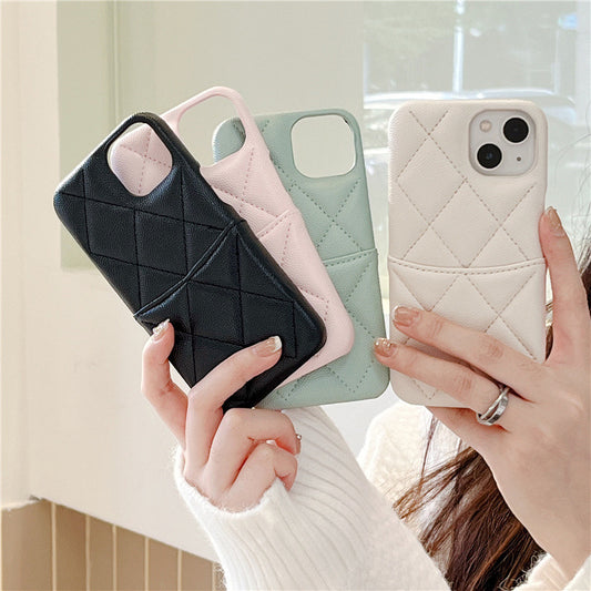 Three-dimensional Rhombus iPhone Case