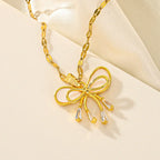 Bow Gang Drill Necklace - Viexta