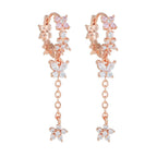 Tassel Water Drop Earrings - Viexta