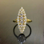 Women's Fashion Casual Full Diamond Ring - Viexta