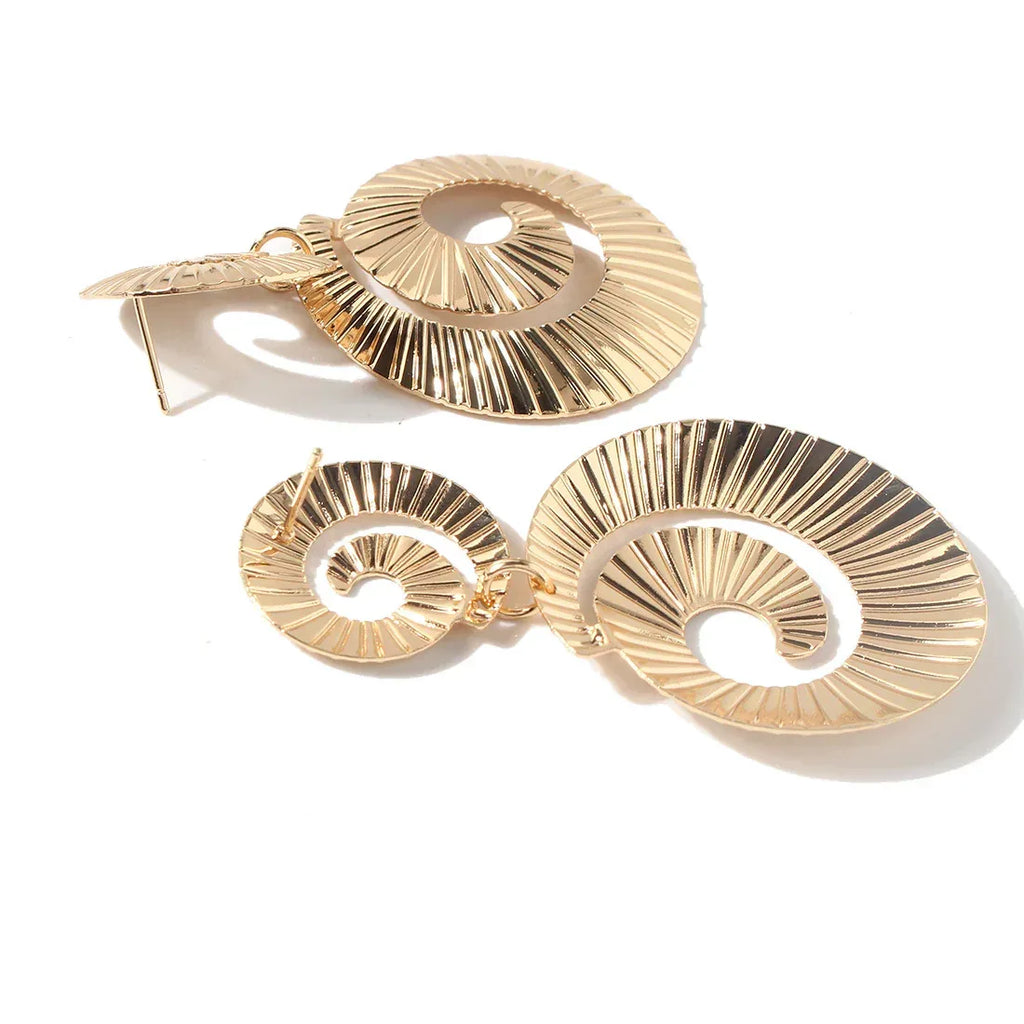 American Spiral Earrings - Viexta
