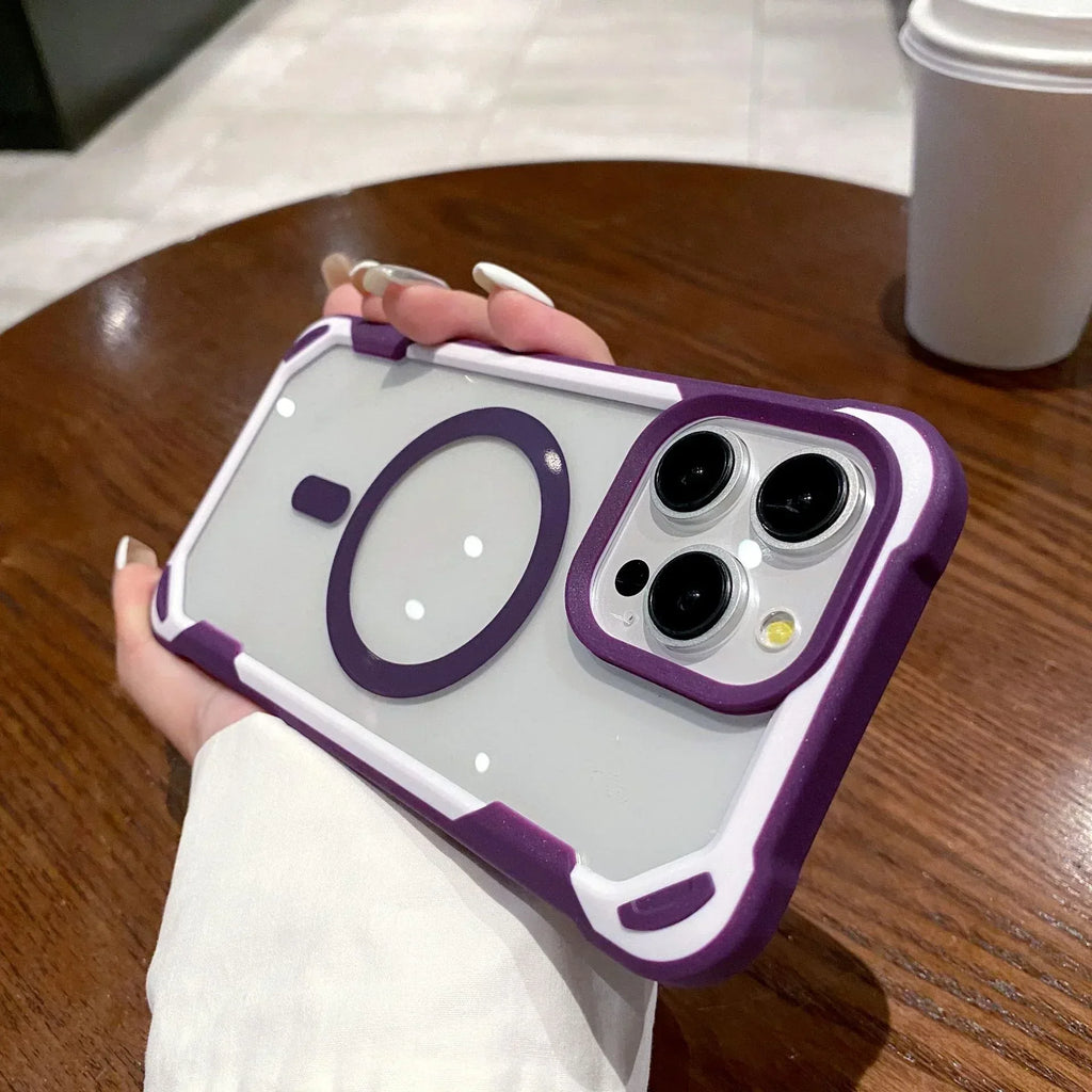 Two-color Universal Magnetic iPhone Case - Viexta