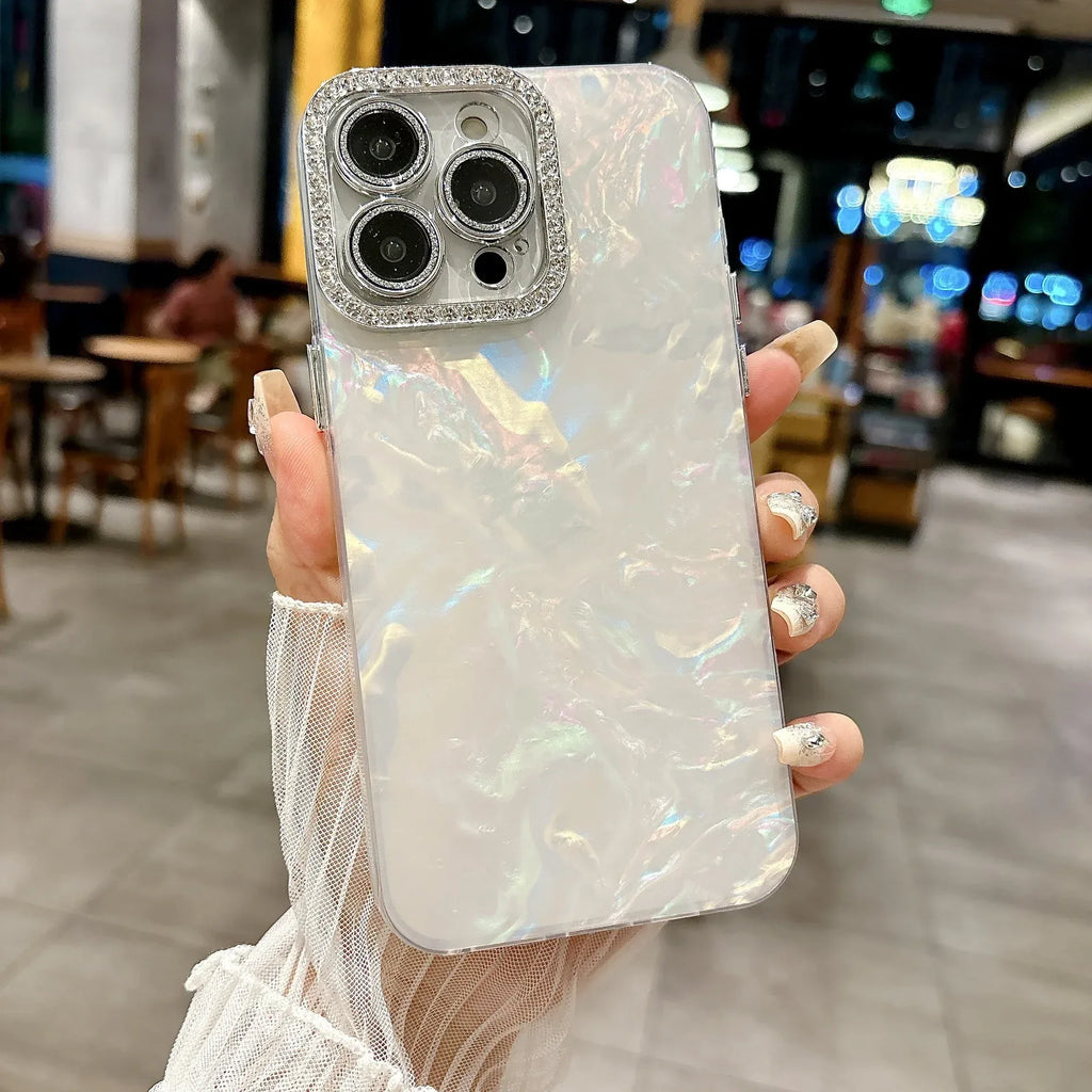 Silver Water Ripple iPhone Case - Viexta