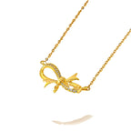 Bow Gang Drill Necklace - Viexta