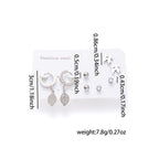 Titanium Steel Earrings Set