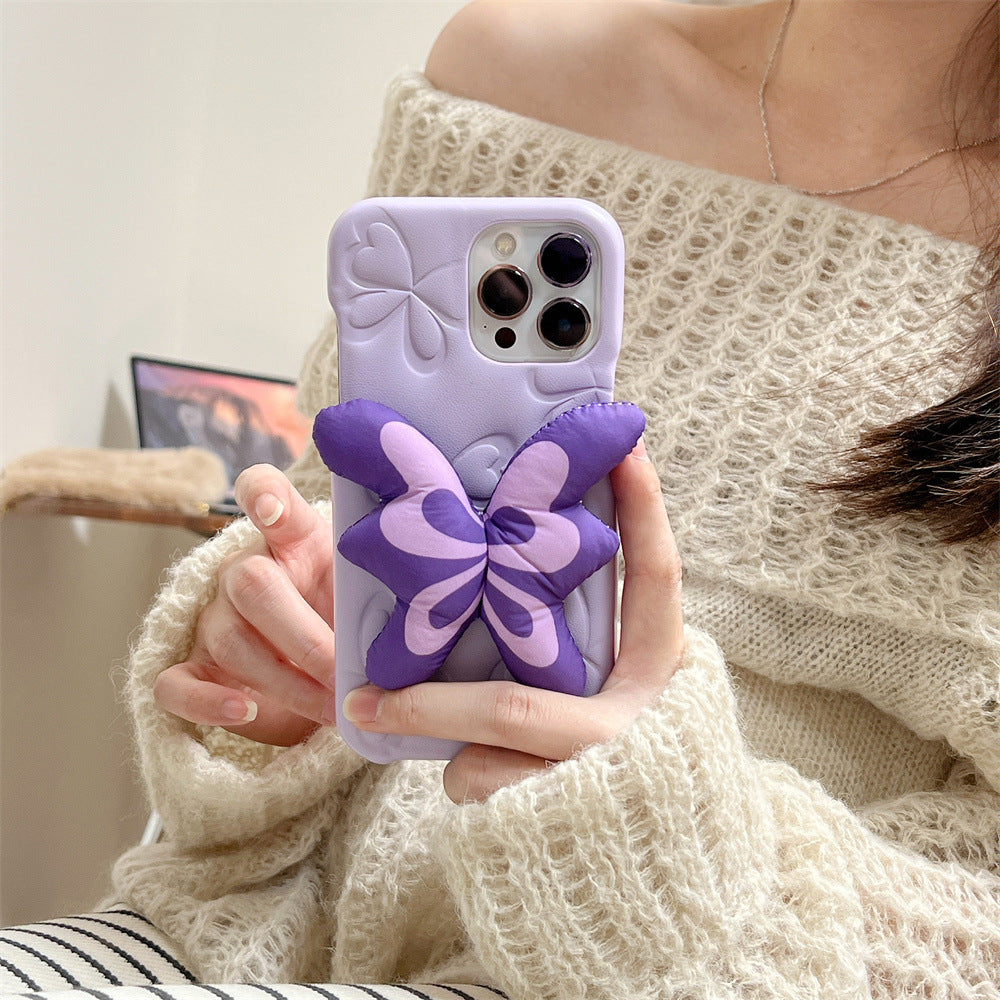 Three-dimensional Cartoon Autumn iPhone Case