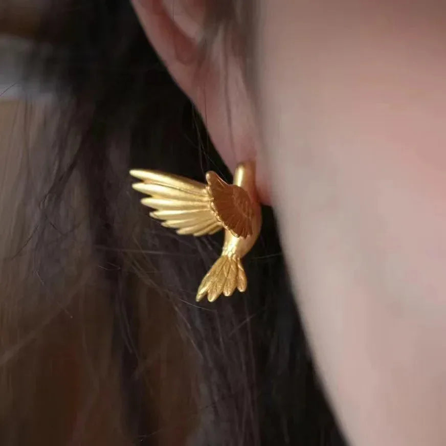 Bird Stud Earrings - Viexta