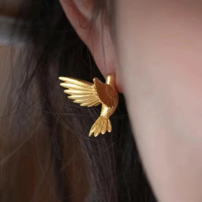 Bird Stud Earrings