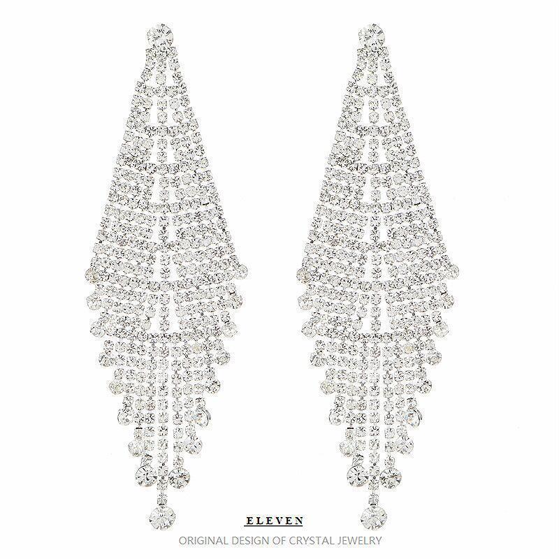 Personality Exaggerating Tassel Earrings - Viexta