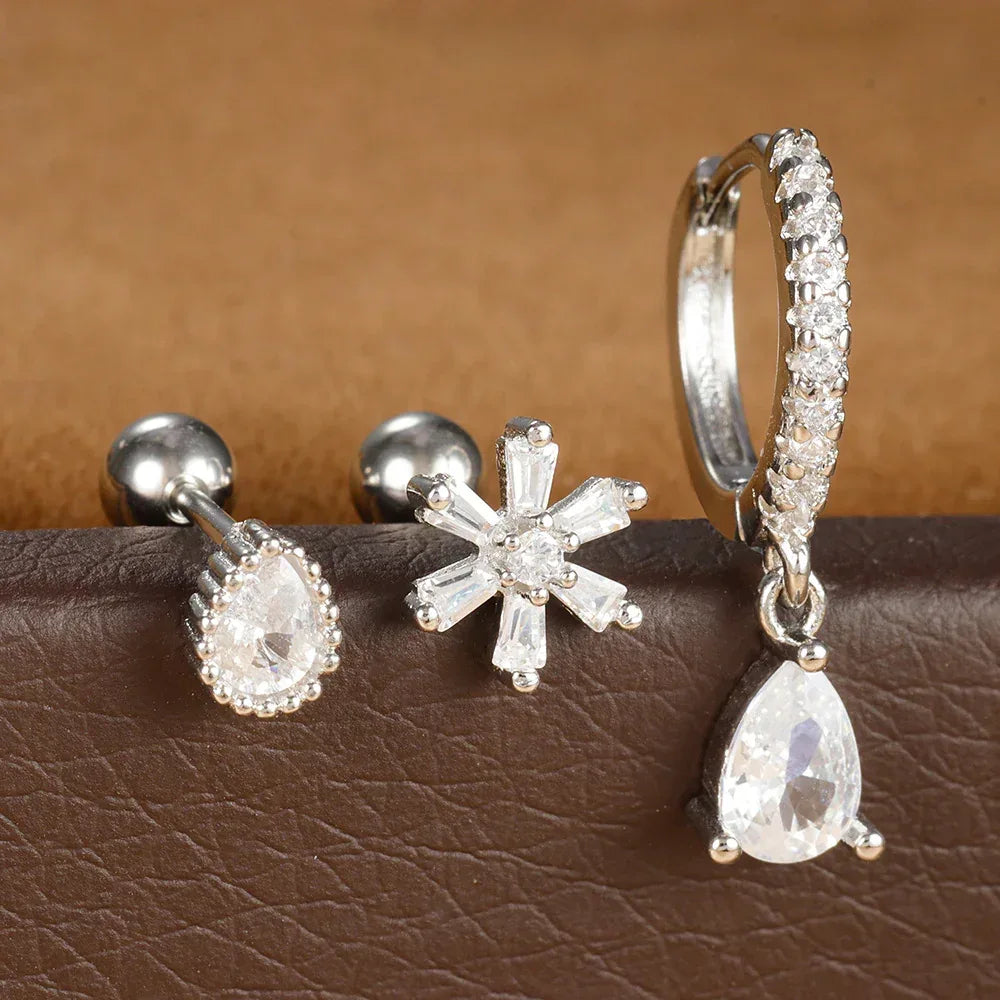 Small Water Drop Ear Clip - Viexta
