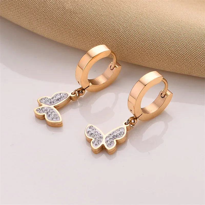 18k Trendy Hoops - Viexta