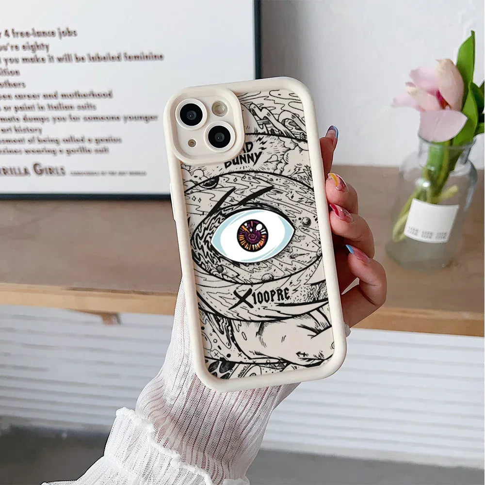 Eye Of God Silicone Soft Shell iPhone Case - Viexta