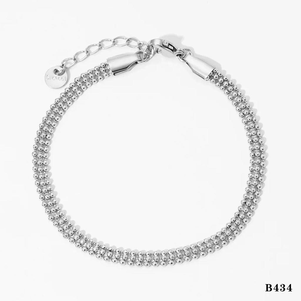 Cross-border Bead Chain Necklace Bracelet Set - Viexta
