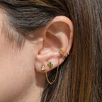 Oil Dripping Tassel Ear Clip - Viexta