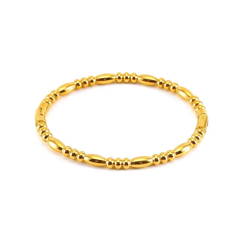 Bamboo Titanium Steel Bracelet - Viexta