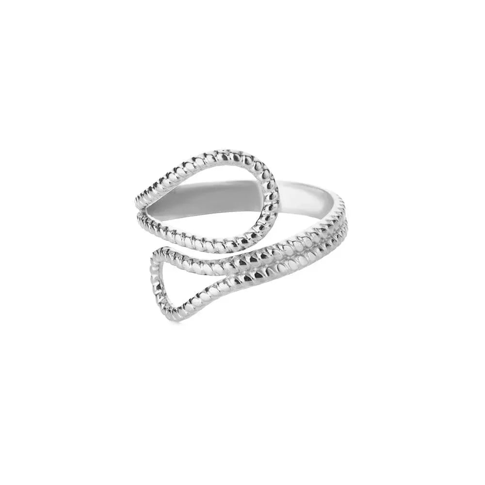 18K Gold Korean Minimalist Ring - Viexta