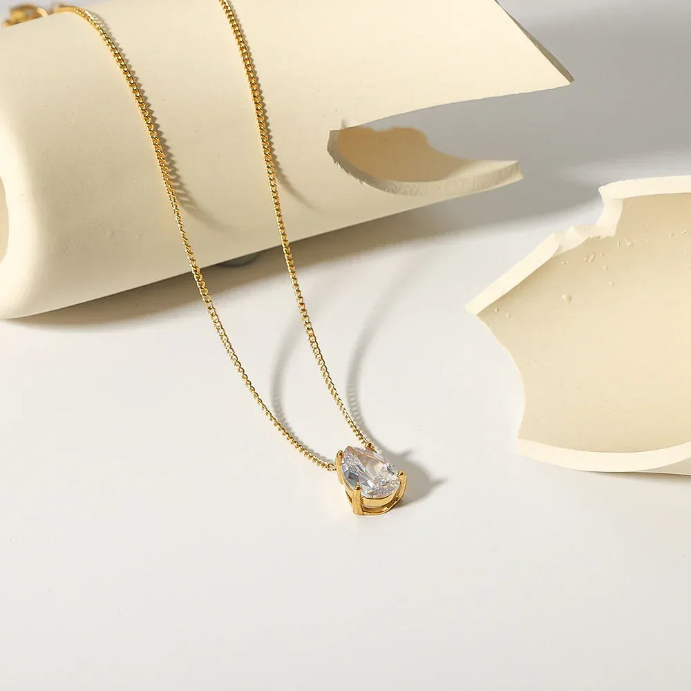 Stainless Steel 18K Gold Plating Necklace - Viexta