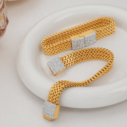 Gold-plated Watch Chain