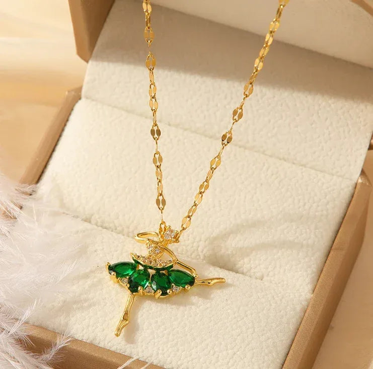 Dance Girl Necklace - Viexta