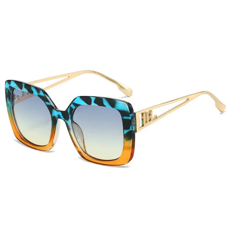 Women's Personality Square Sunglasses - Viexta