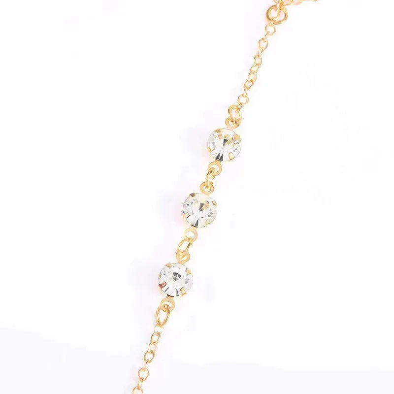 Double-sided Zircon Ring Bracelet - Viexta